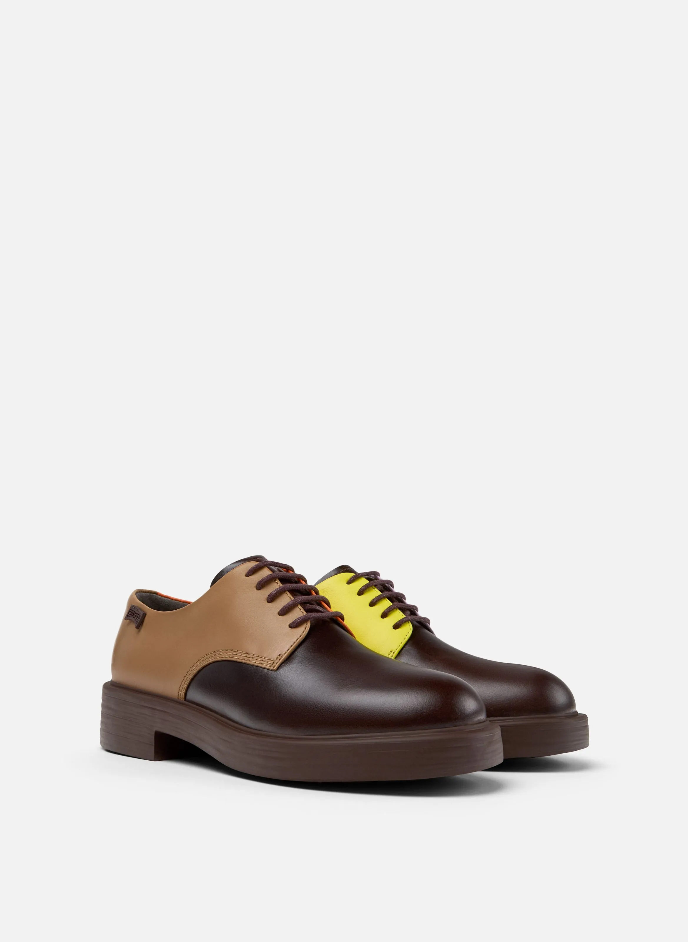 CAMPER  Derbies dean twins - Marron