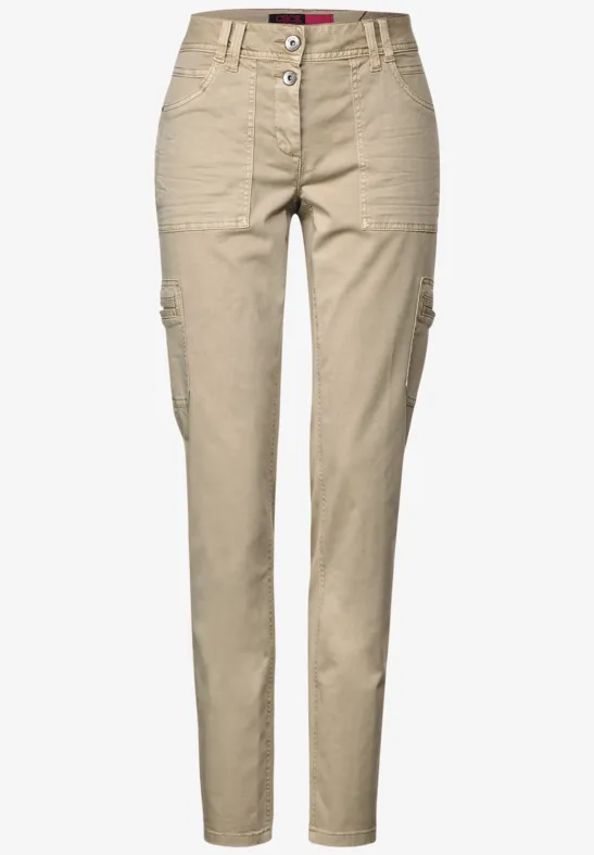 CECIL Pantalon cargo coupe classique  - Style SCARLETT