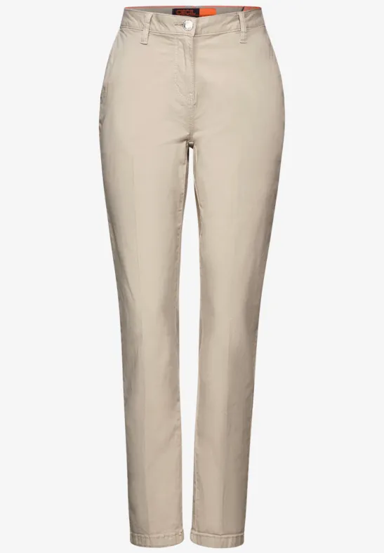 CECIL Pantalon chino coupe classique 