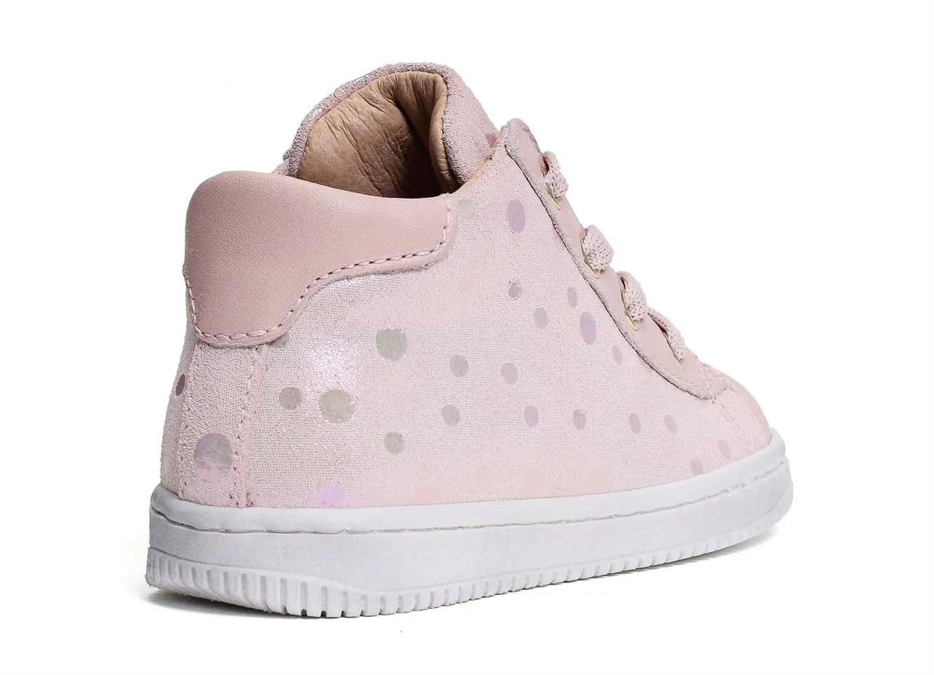 chaussures a lacets Babybotte  7160 rose 