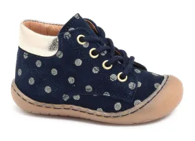 chaussures a lacets Bellamy  Rachel marine 