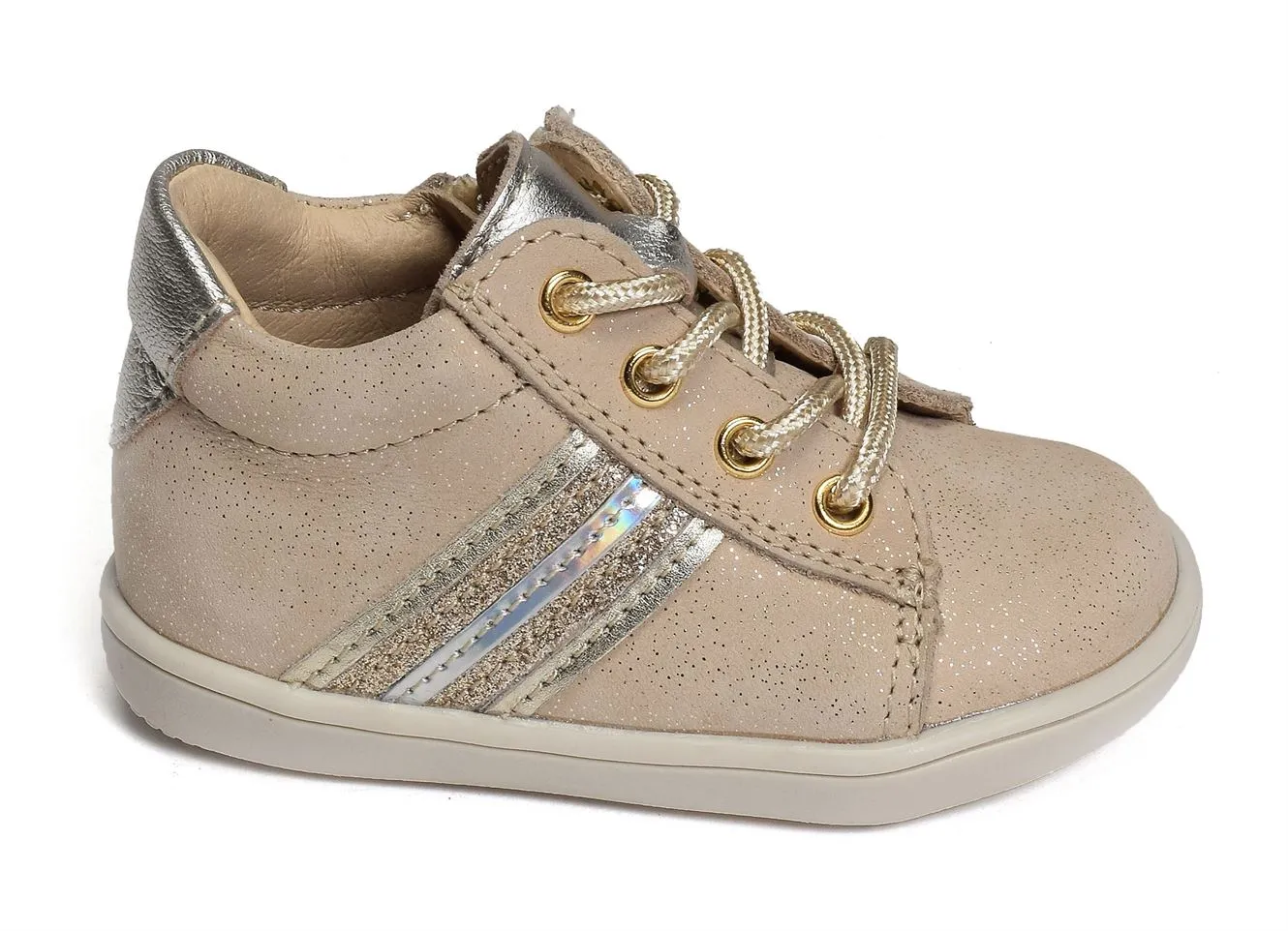 chaussures a lacets Bellamy  Rafa beige 