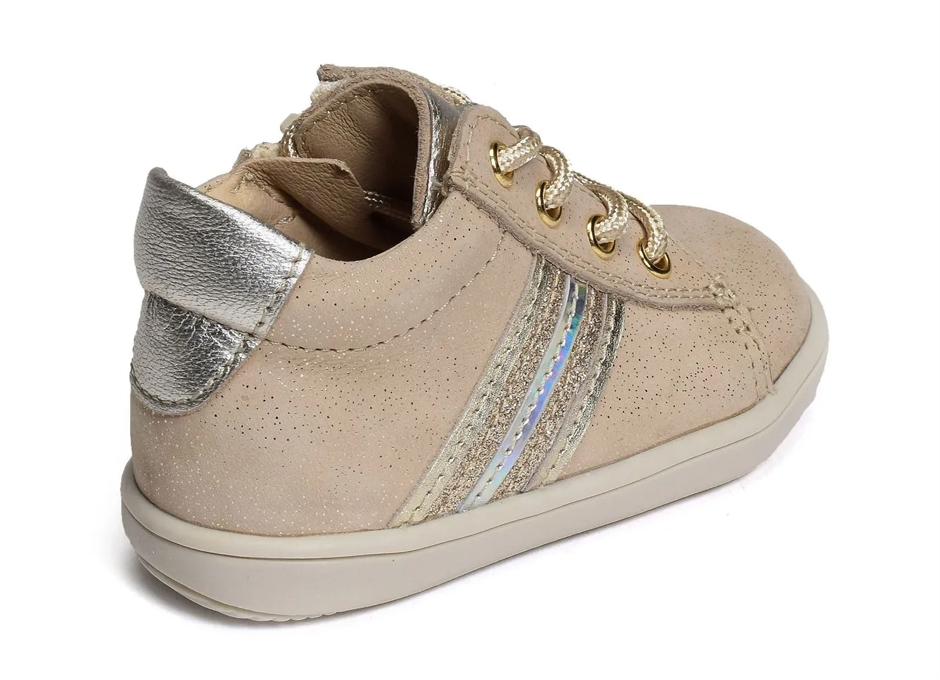 chaussures a lacets Bellamy  Rafa beige 