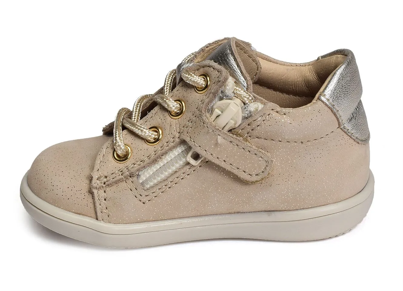 chaussures a lacets Bellamy  Rafa beige 