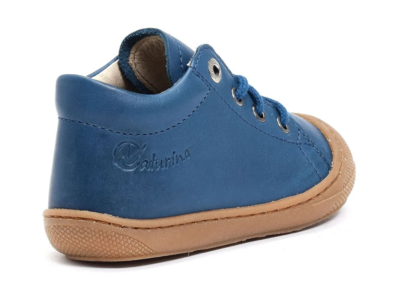 chaussures a lacets Naturino  Cocoon boy classic bleu 