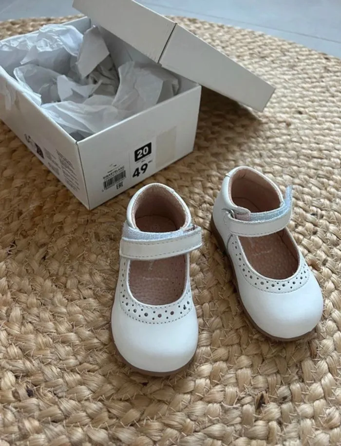 Chaussures babies en cuir bébé fille DPAM - Du Pareil au Même | Beebs