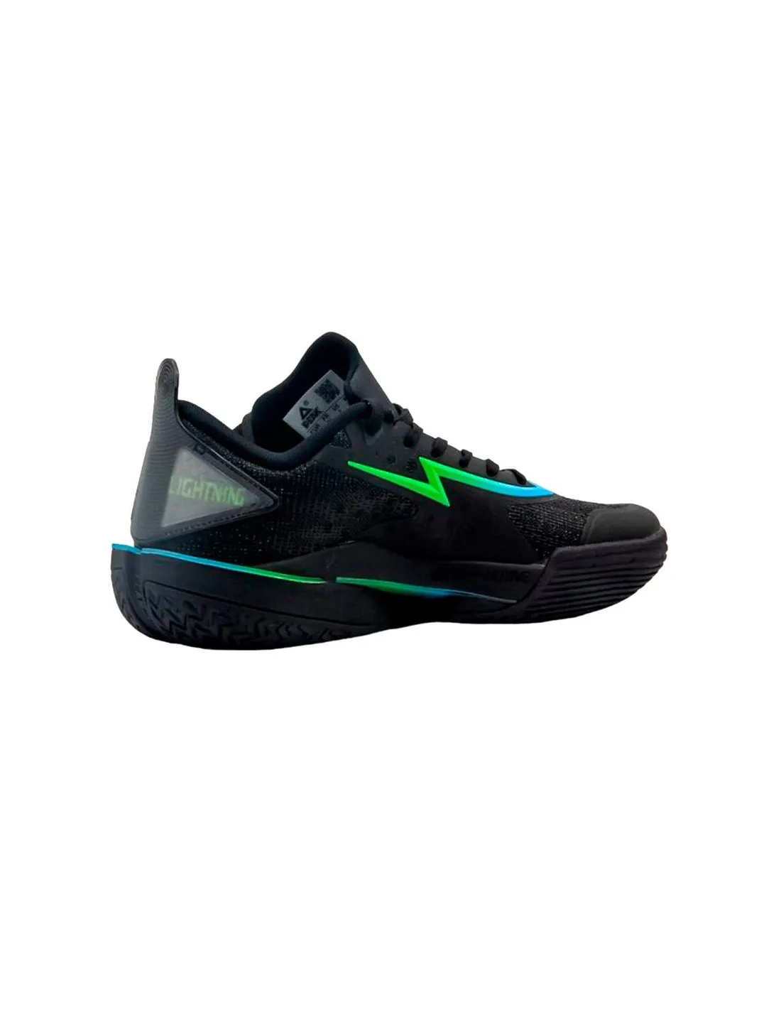 Chaussures Basket-ball Homme de Peak LIGHTNING 11 Noir/Vert