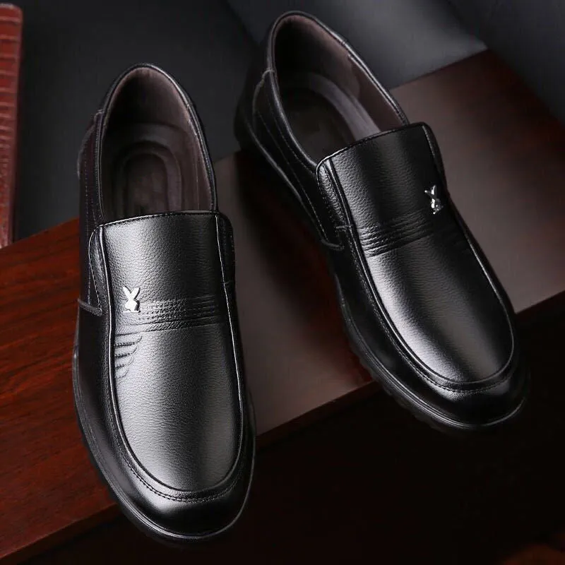 Chaussures d'affaires en cuir verni pour hommes - Dao