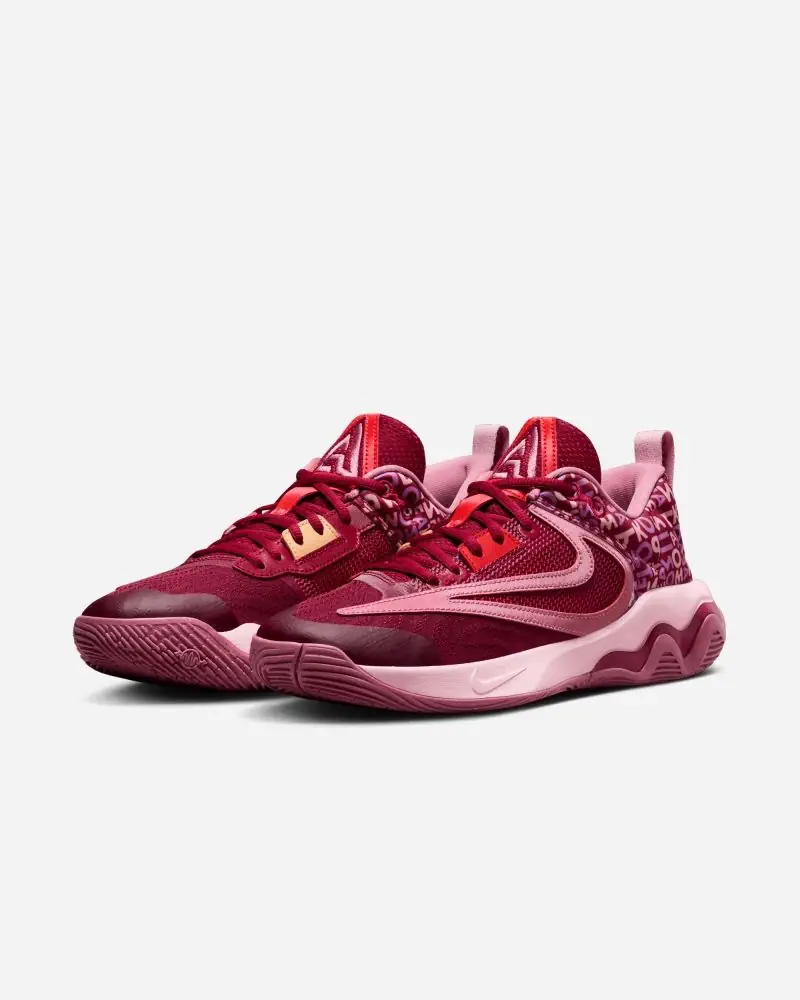 Chaussures de basket Nike Giannis Immortality 3 Rouge pour homme