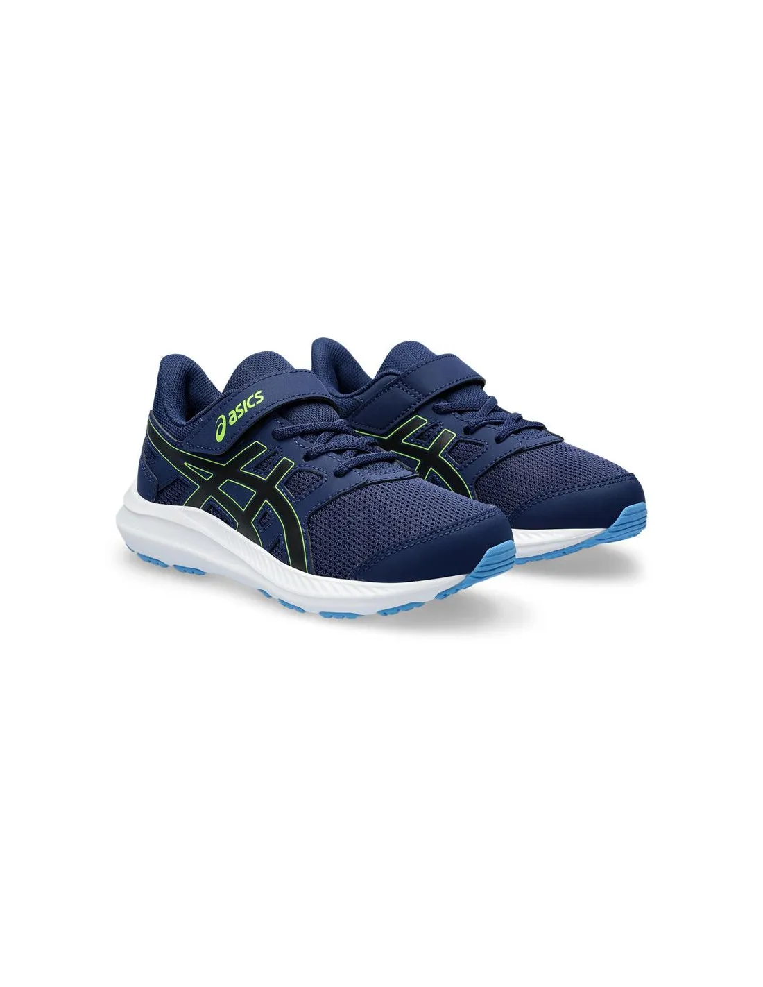 Chaussures de Running ASICS Jolt 4 Ps Enfant Bleu/Noir