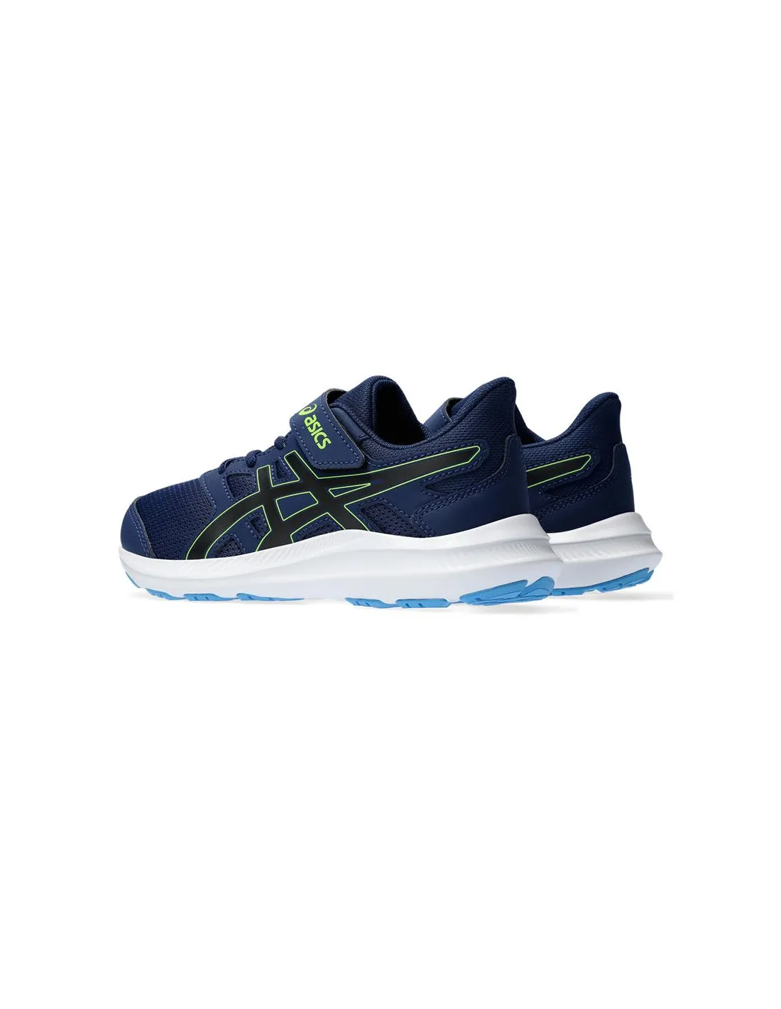 Chaussures de Running ASICS Jolt 4 Ps Enfant Bleu/Noir