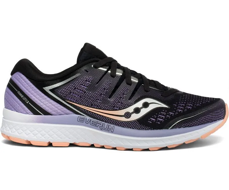 Chaussures de running Guide Iso 2 Black Purple- Femme