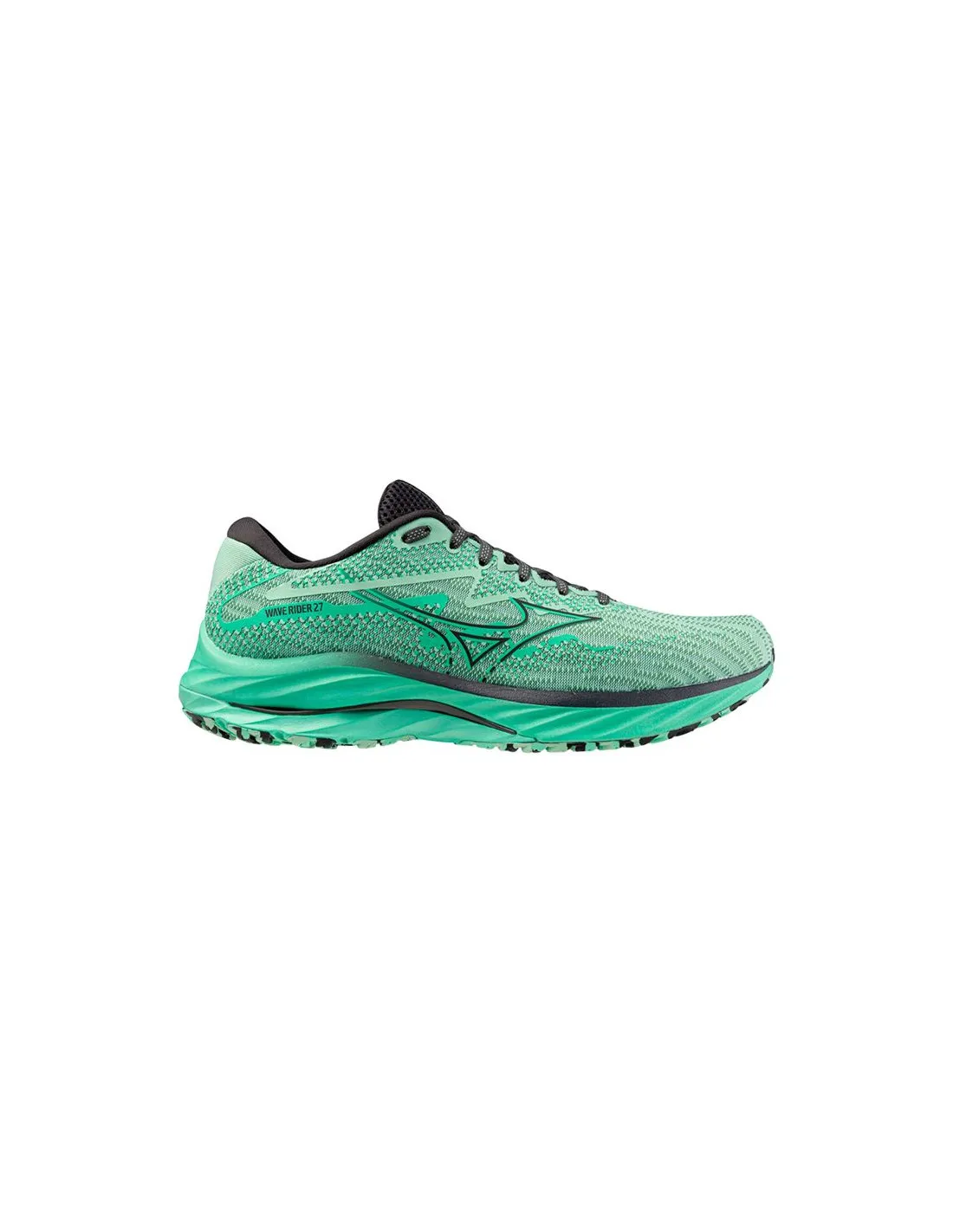 Chaussures De Running Mizuno Vague Rider 27 Homme Vert