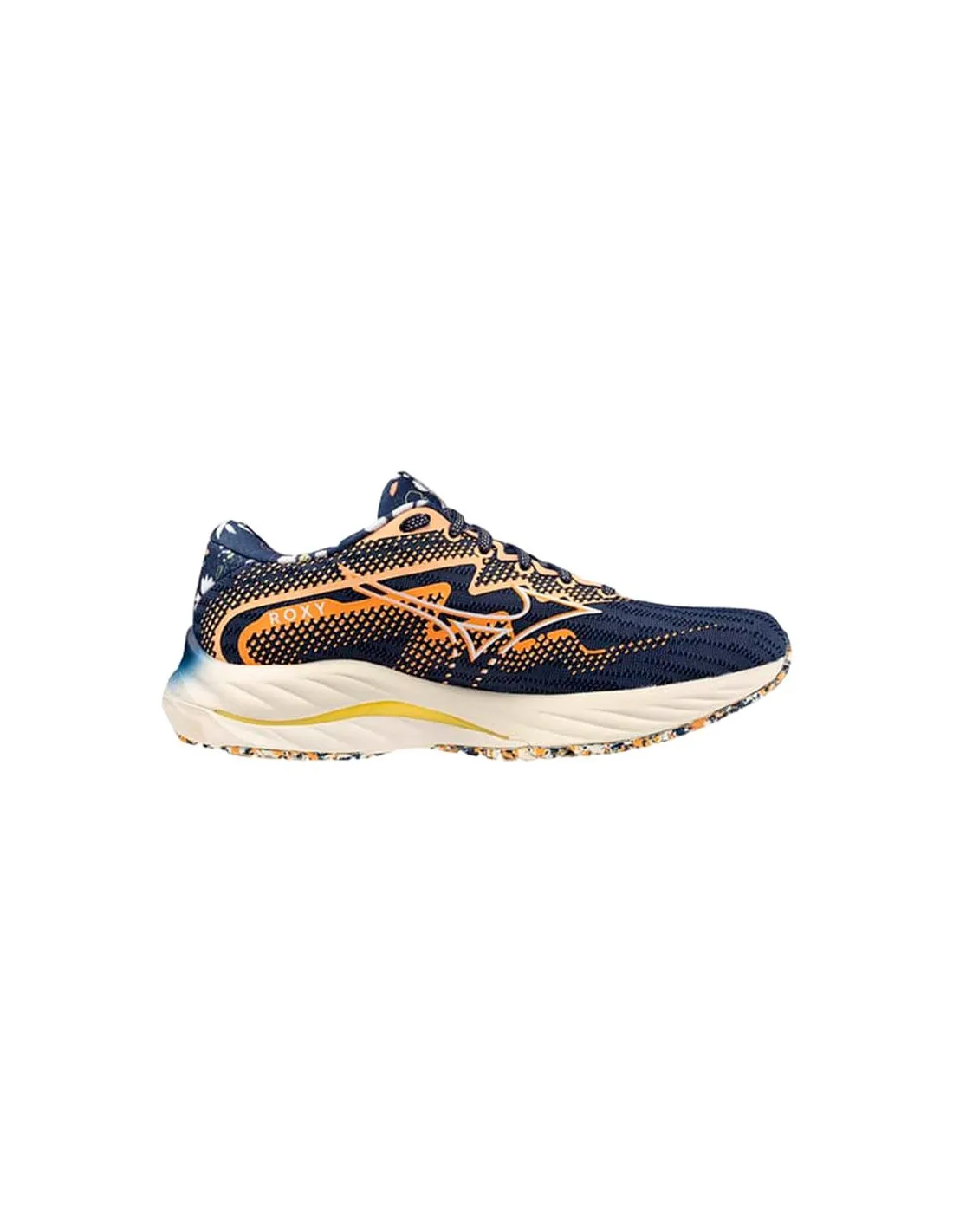 Chaussures De Running Mizuno Wave Rider 27 Roxy Femme Blue