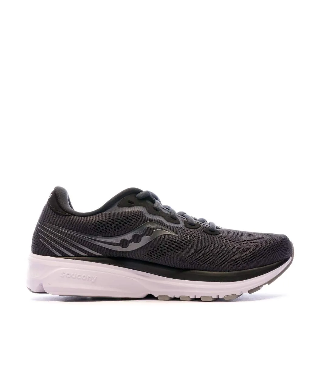 Chaussures de running Noires Mixte Saucony Ride 14