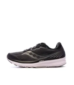 Chaussures de running Noires Mixte Saucony Ride 14