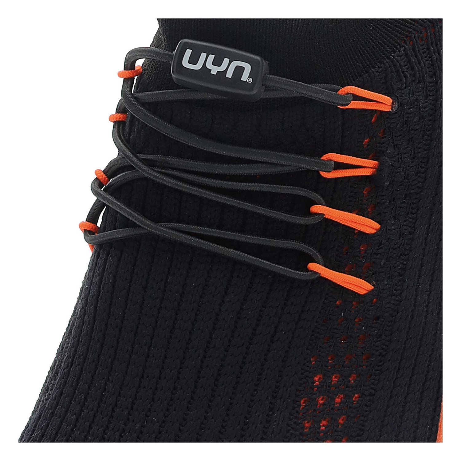 Chaussures de Running UYN Men City Running Black Sole Black Orange