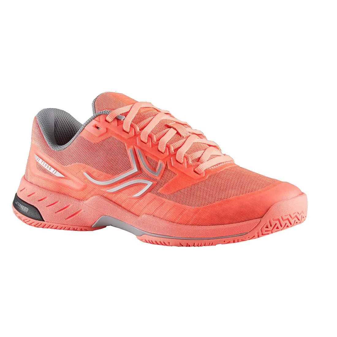 CHAUSSURES DE TENNIS  FEMME TS990 CORAIL