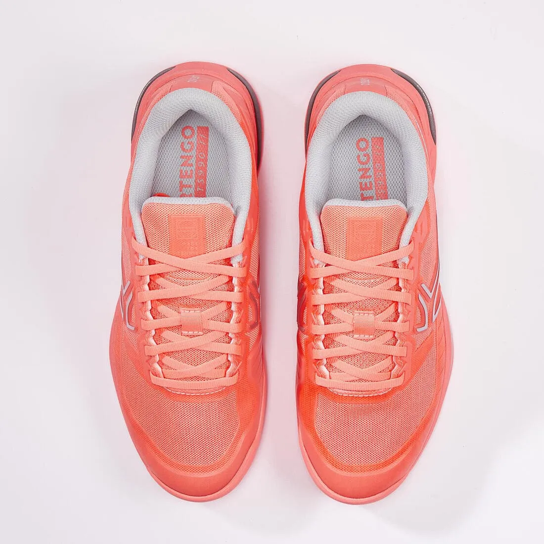 CHAUSSURES DE TENNIS  FEMME TS990 CORAIL