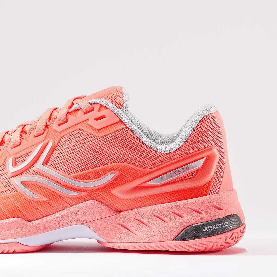 CHAUSSURES DE TENNIS  FEMME TS990 CORAIL