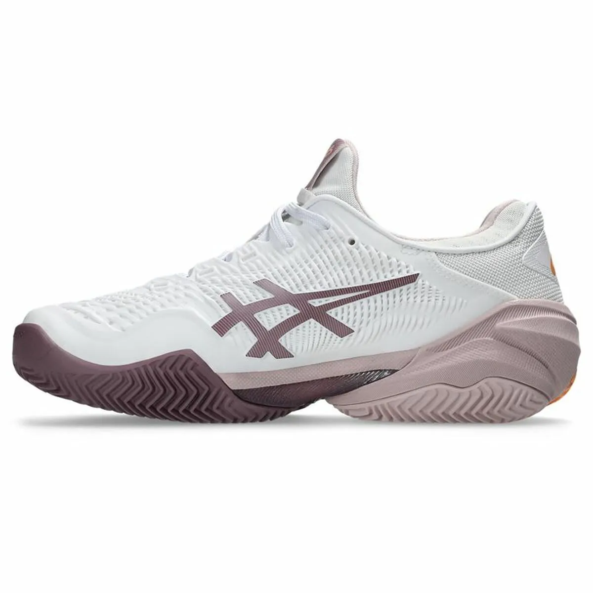 Chaussures de Tennis pour Femmes Asics Court Ff 3 Clay Blanc