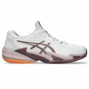 Chaussures de Tennis pour Femmes Asics Court Ff 3 Clay Blanc