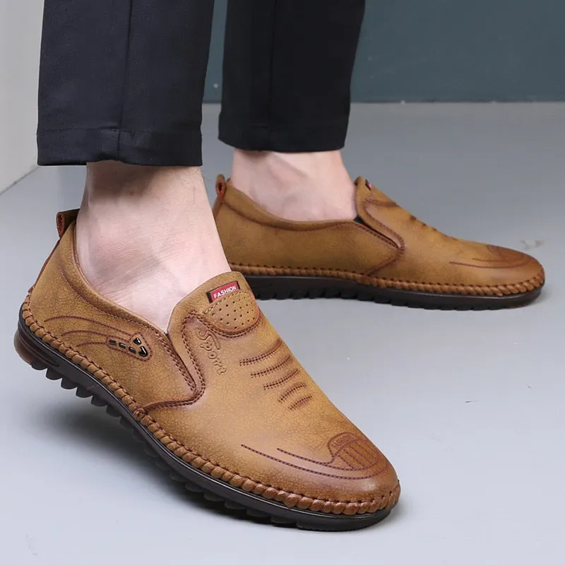 Chaussures en cuir faites à la main pour hommes - Geld