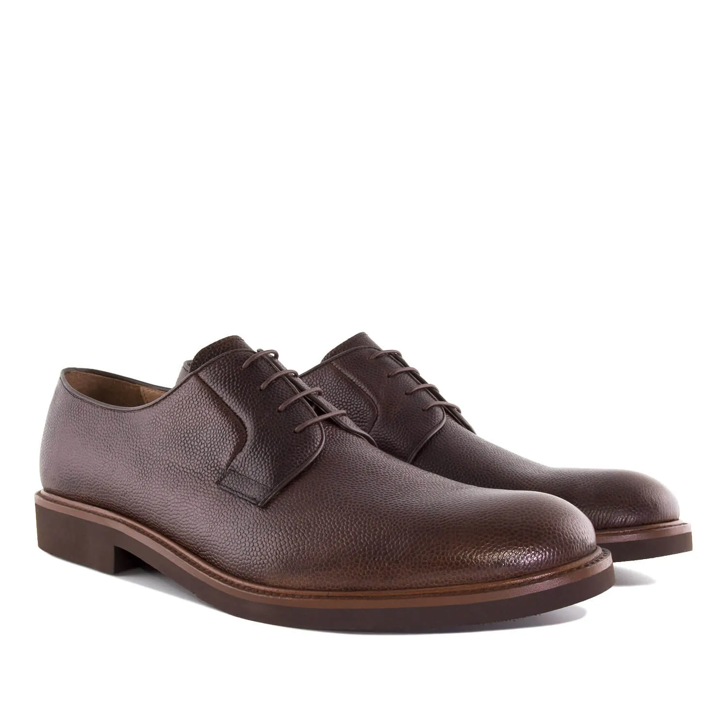 Chaussures en Cuir Marron