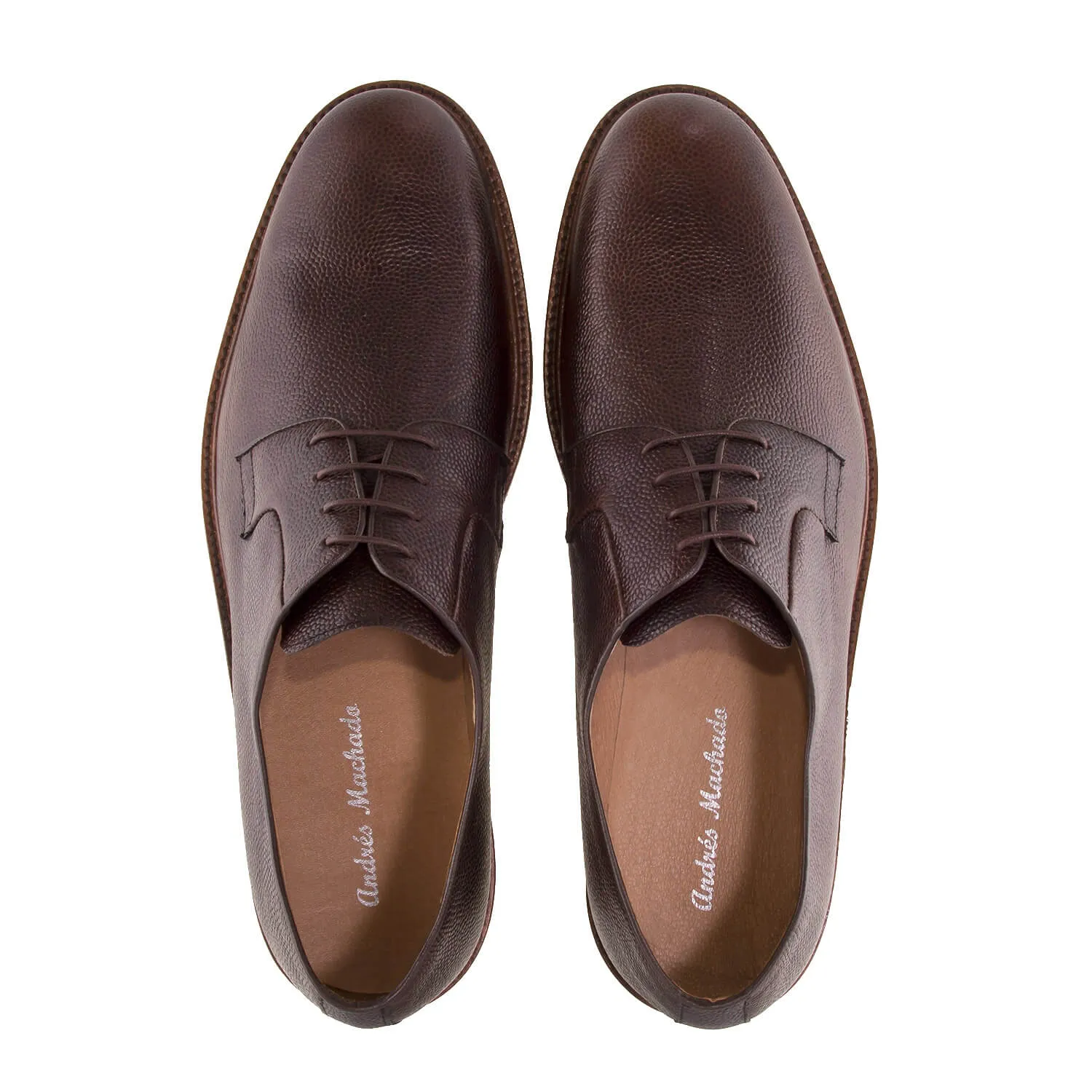 Chaussures en Cuir Marron