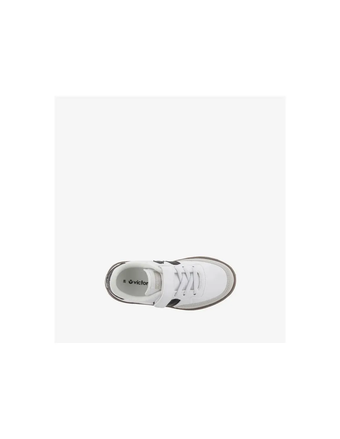 Chaussures Femme Victoria Oslo Effet Cuir Blanc