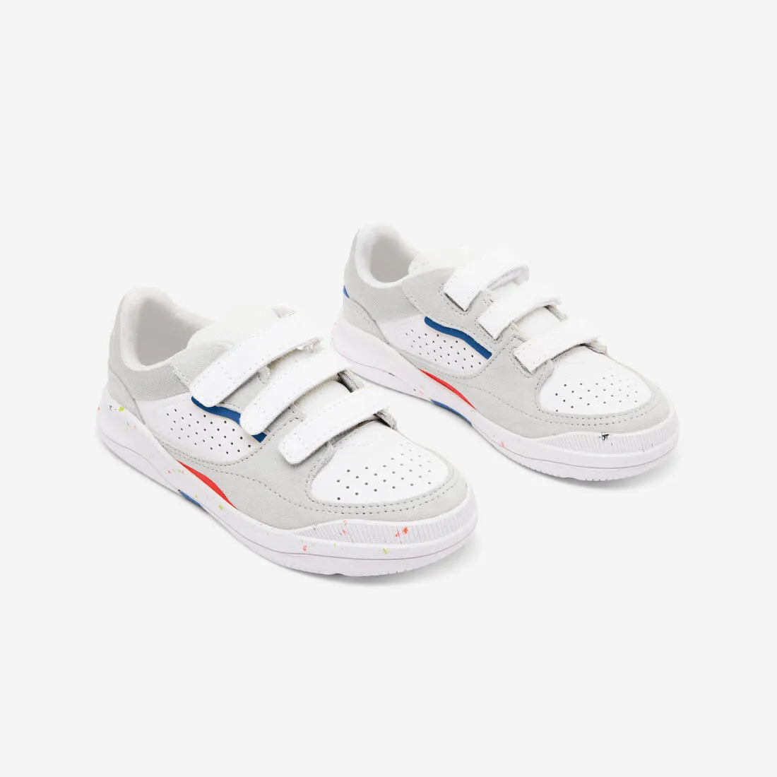 Chaussures multisport à scratchs en cuir enfant mixte, Playventure city