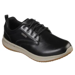 Chaussures OXFORD DELSON - ANTIGO noir en cuir | 3 Suisses