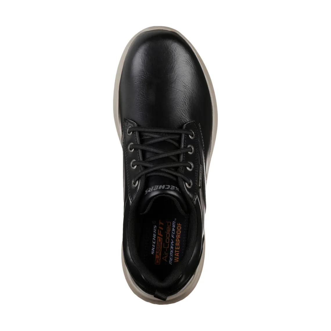 Chaussures OXFORD DELSON - ANTIGO noir en cuir | 3 Suisses