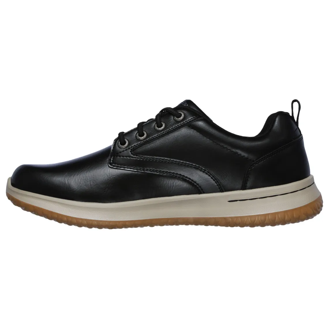 Chaussures OXFORD DELSON - ANTIGO noir en cuir | 3 Suisses