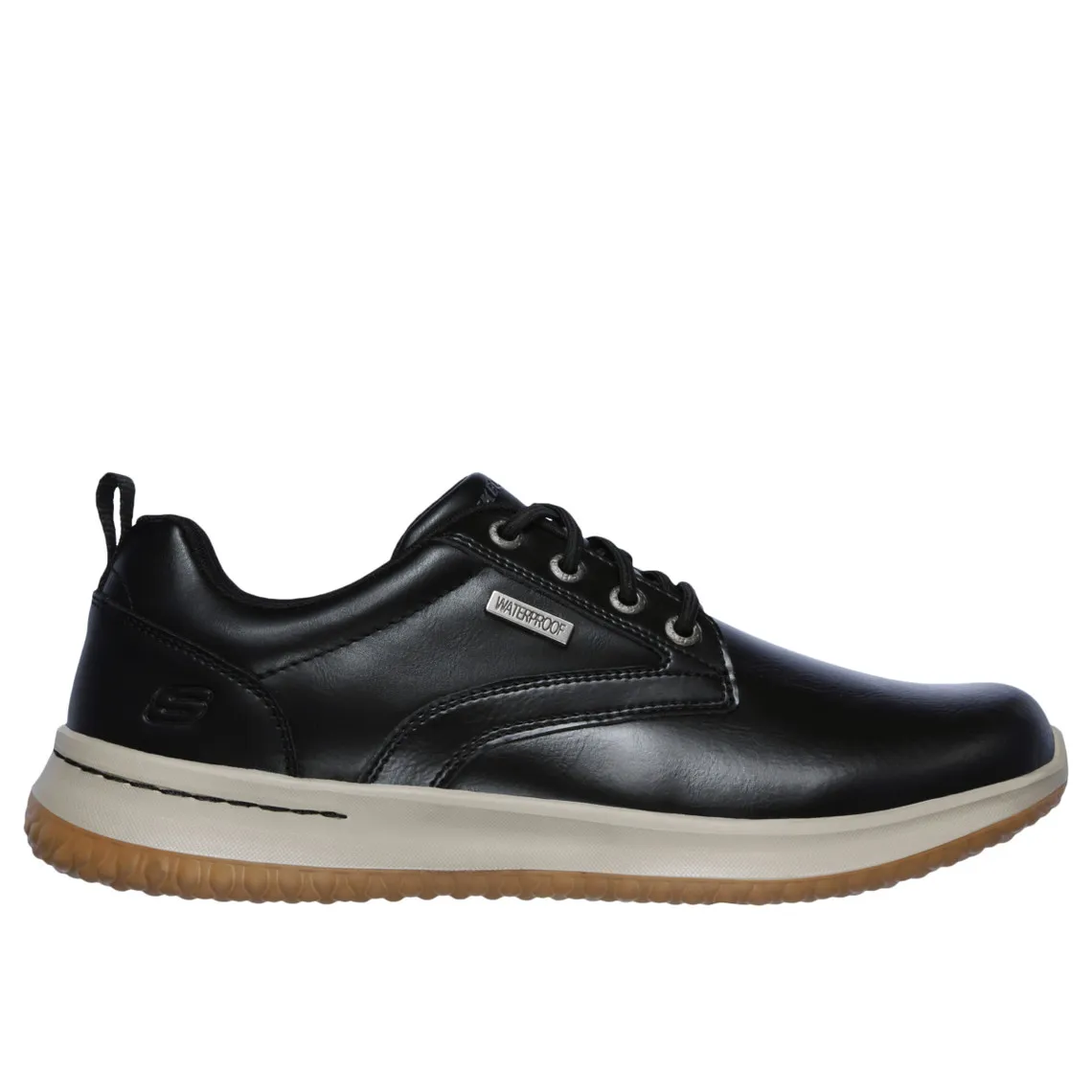 Chaussures OXFORD DELSON - ANTIGO noir en cuir | 3 Suisses