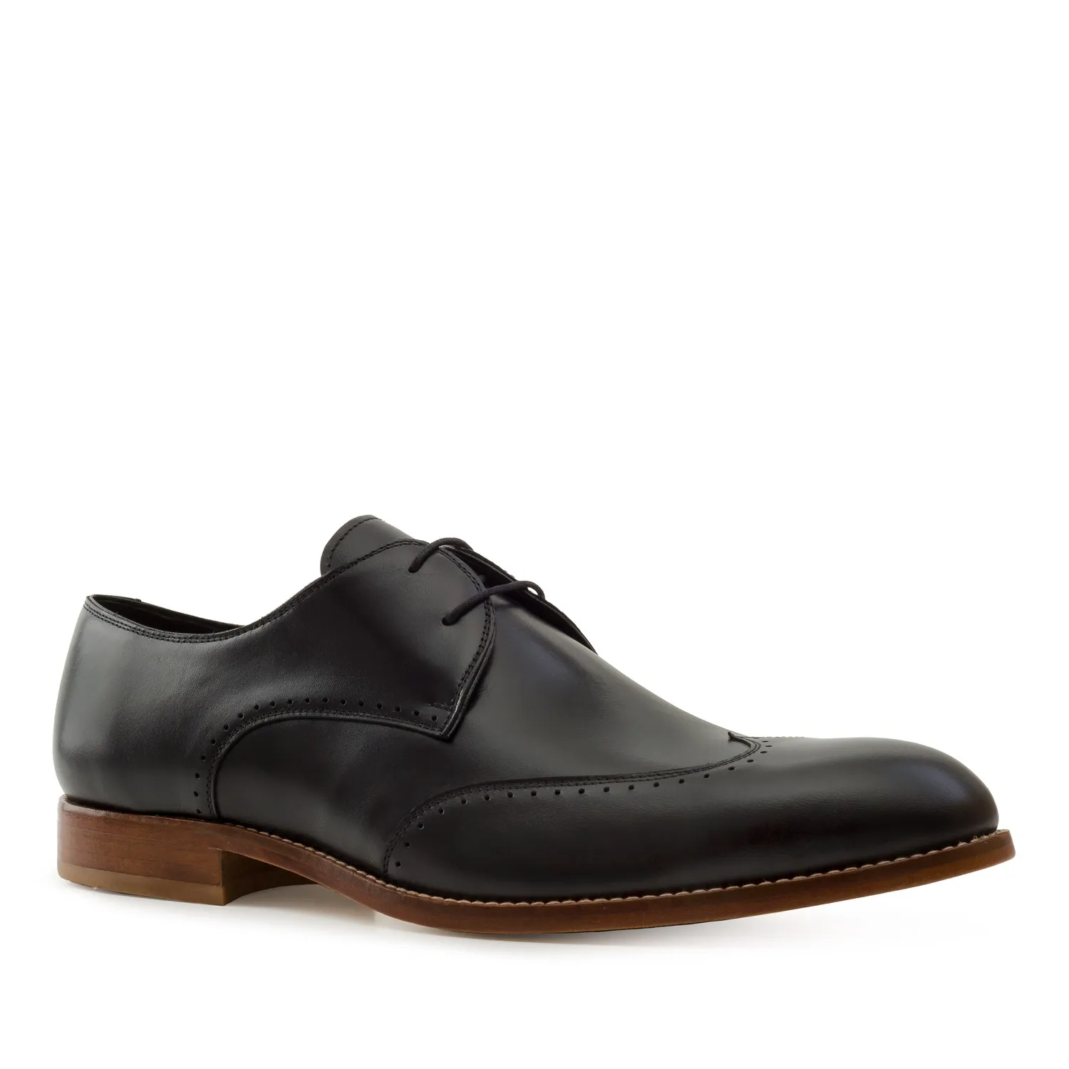 Chaussures Oxford en Cuir Noir