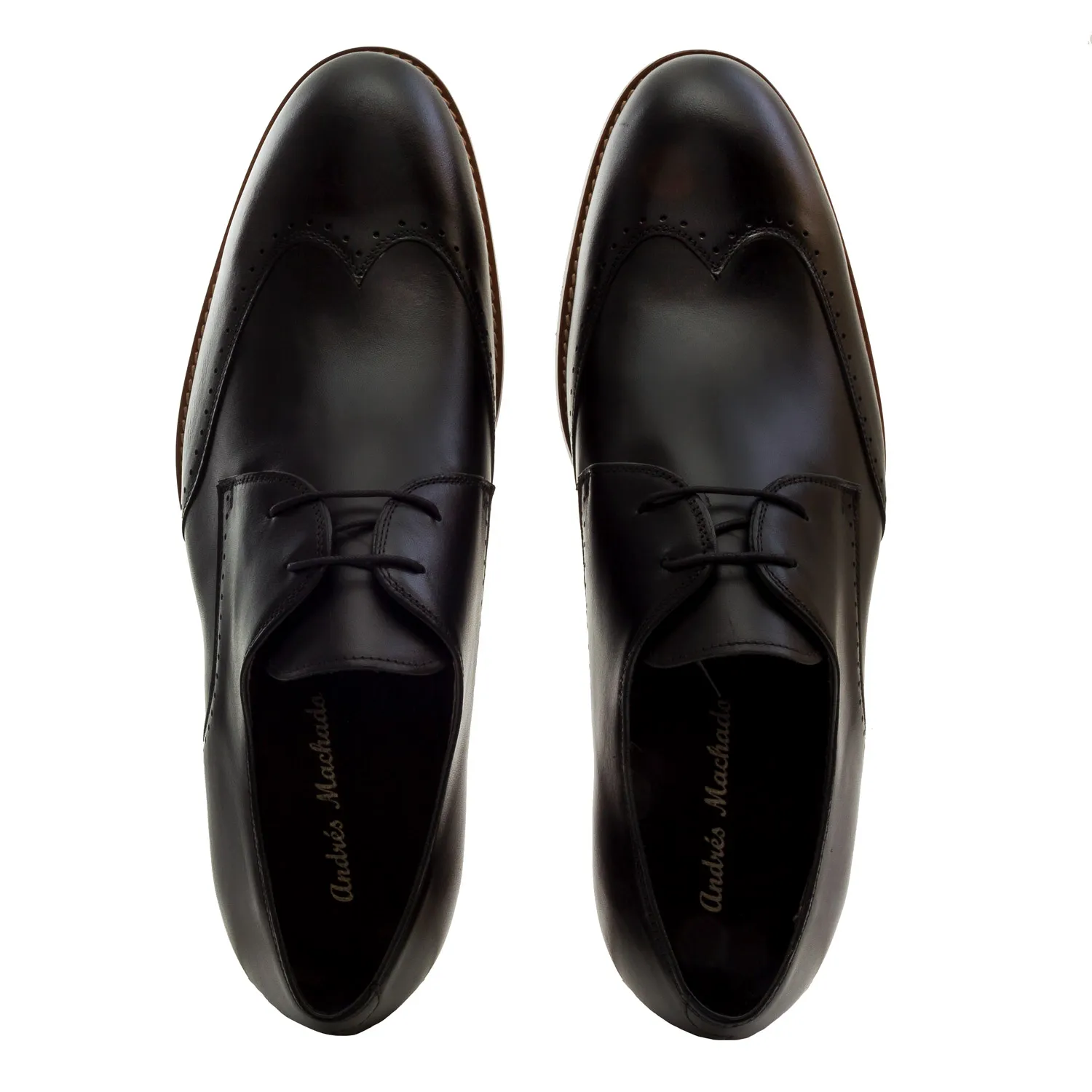 Chaussures Oxford en Cuir Noir