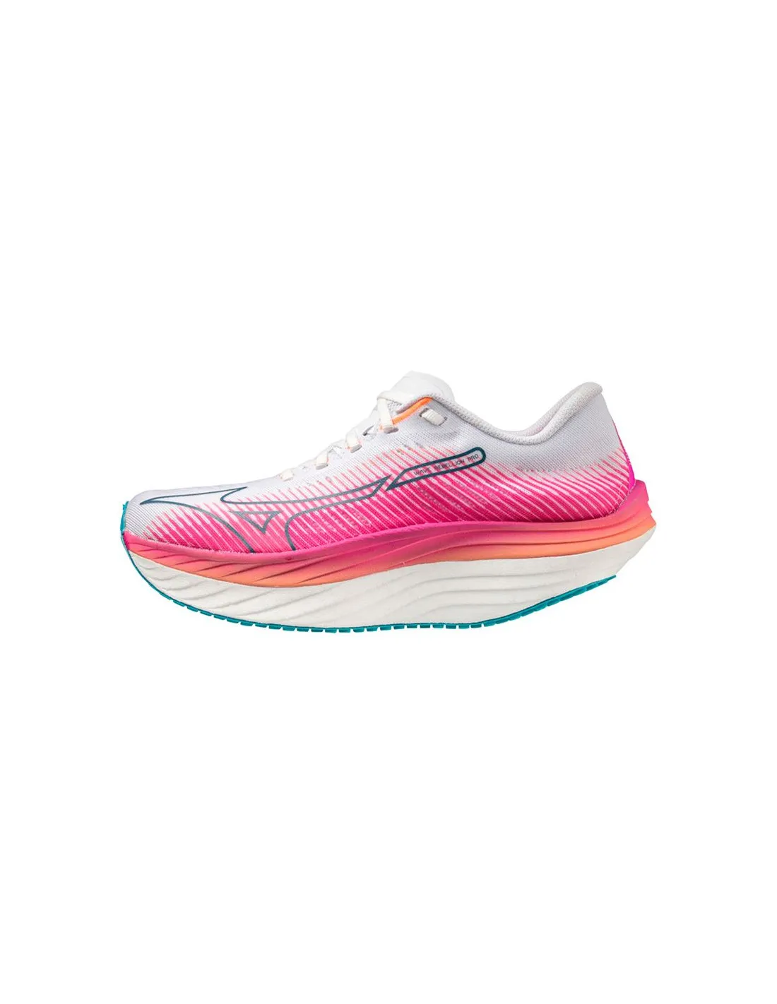 Chaussures par Running Mizuno Wave Rebellion Pro White Femme