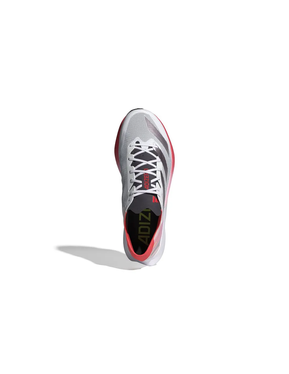 Chaussures running adidas de Adizero Adios 8 Blanc Rouge