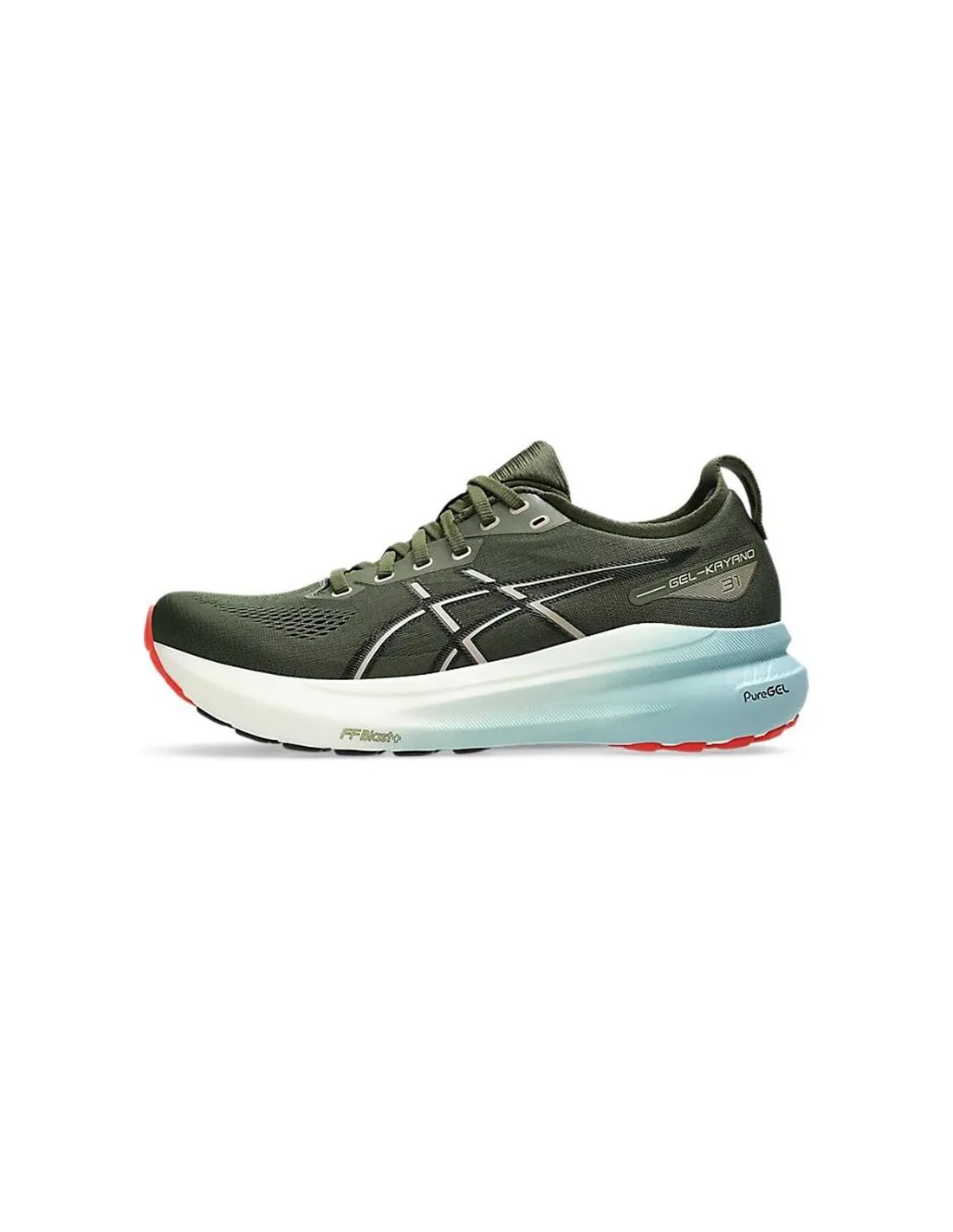 Chaussures Running Gel Homme de ASICS -Kayano 31 Vert