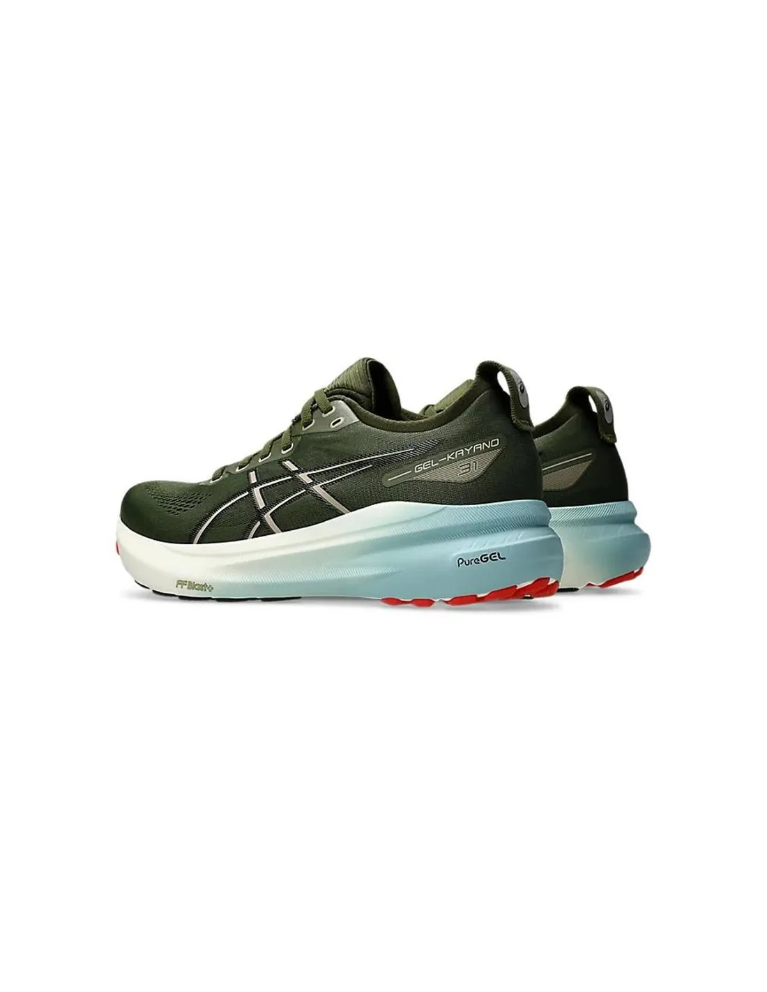 Chaussures Running Gel Homme de ASICS -Kayano 31 Vert