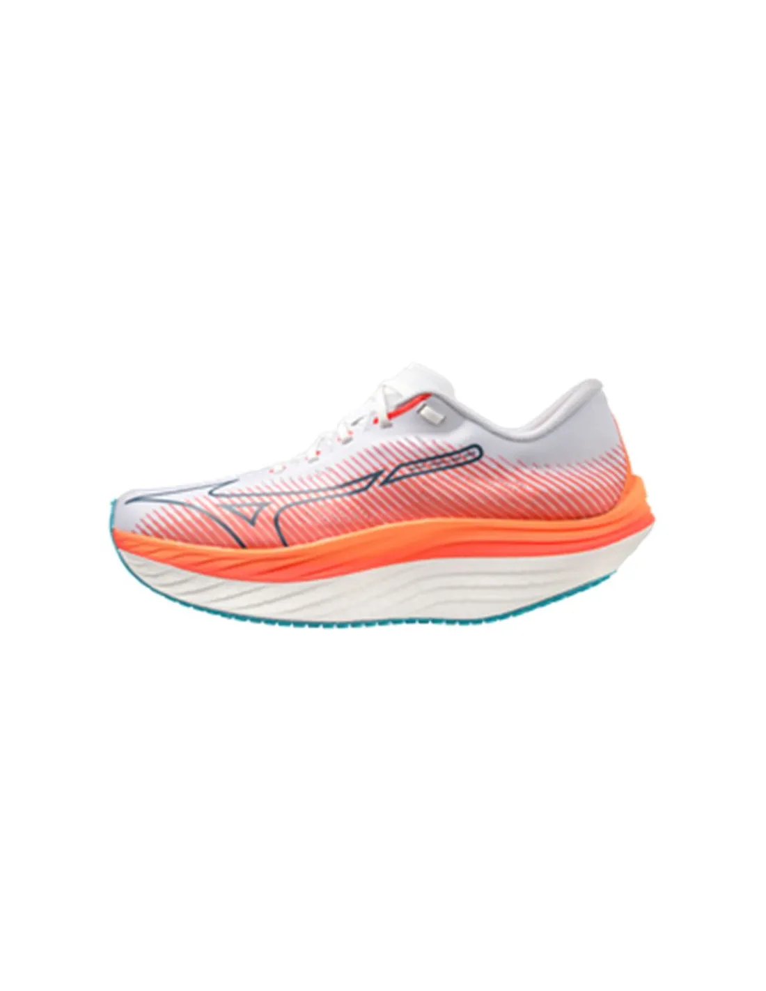 Chaussures Running Mizuno de Wave Rebellion Pro White Homme