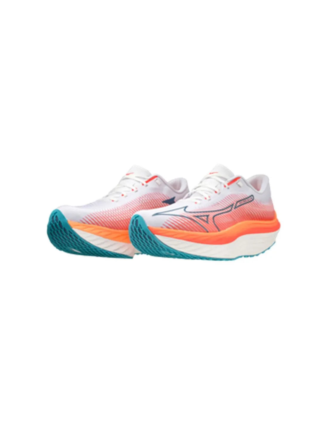 Chaussures Running Mizuno de Wave Rebellion Pro White Homme