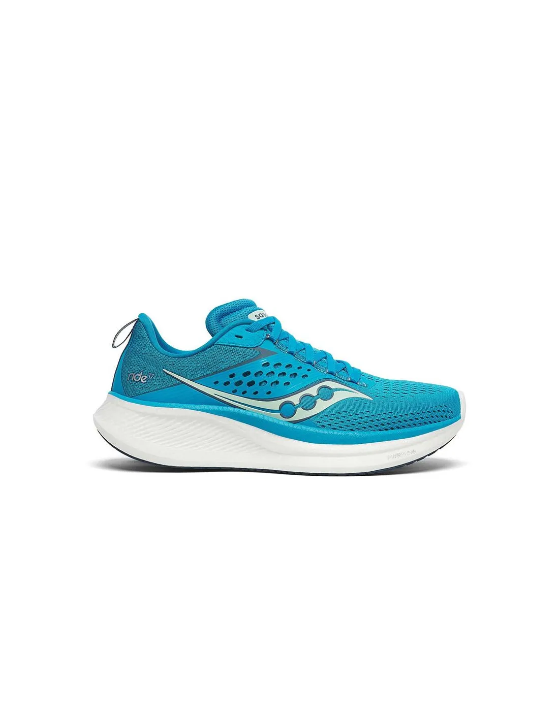 Chaussures Running Saucony Femme par Ride 17 Blue