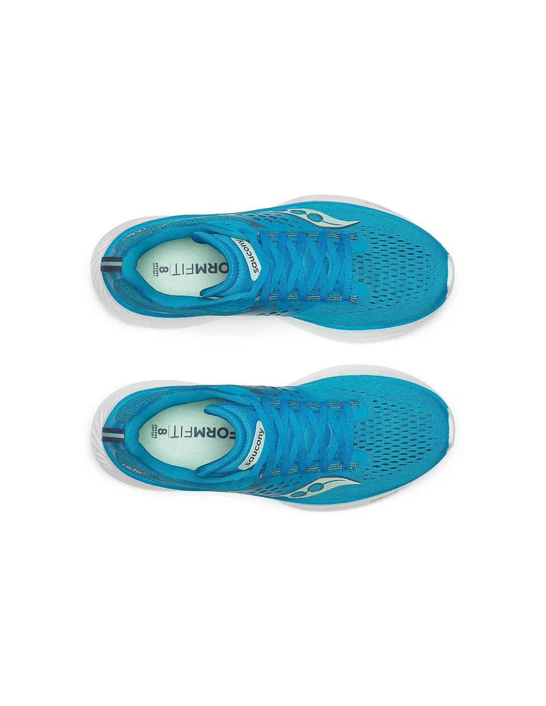 Chaussures Running Saucony Femme par Ride 17 Blue