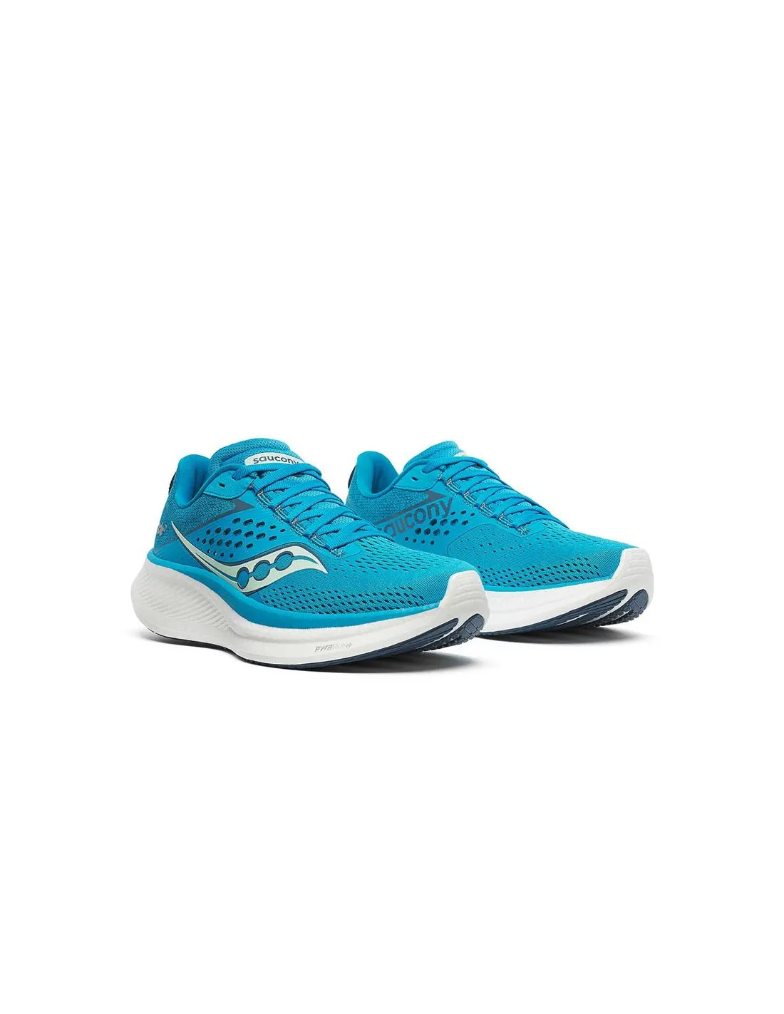 Chaussures Running Saucony Femme par Ride 17 Blue