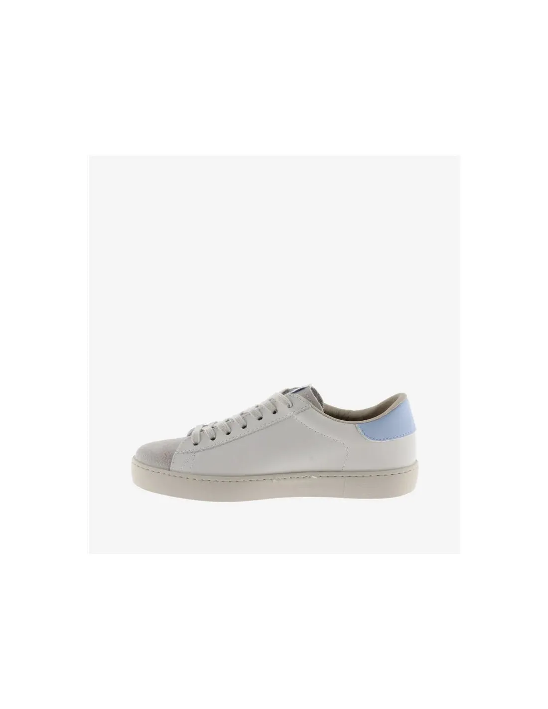 Chaussures Victoria Berlin Cuir et daim Bleu clair Femme