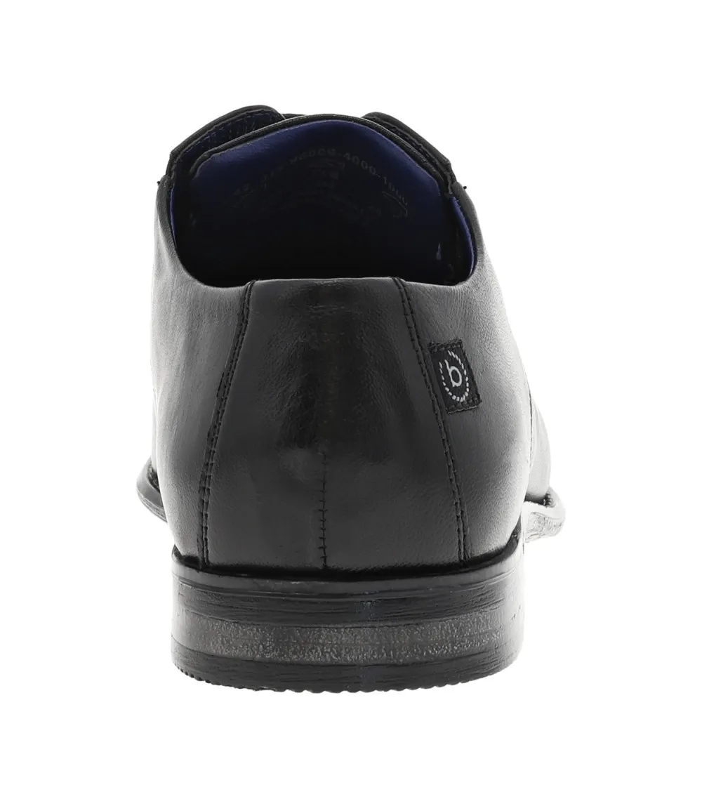 Derbies Bugatti noir et à lacets