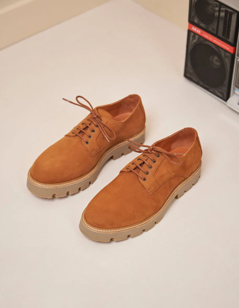 Derbies William - Nubuck ambre