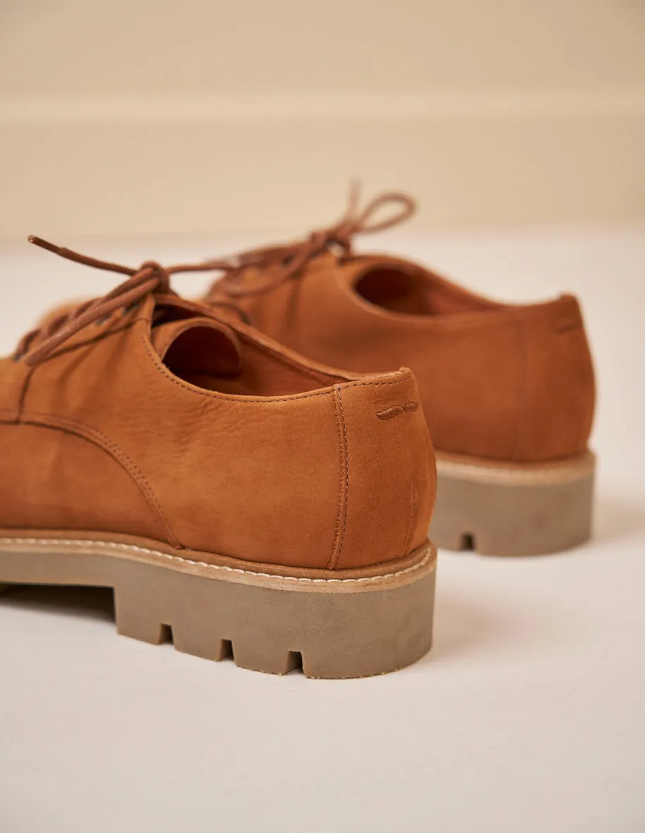 Derbies William - Nubuck ambre